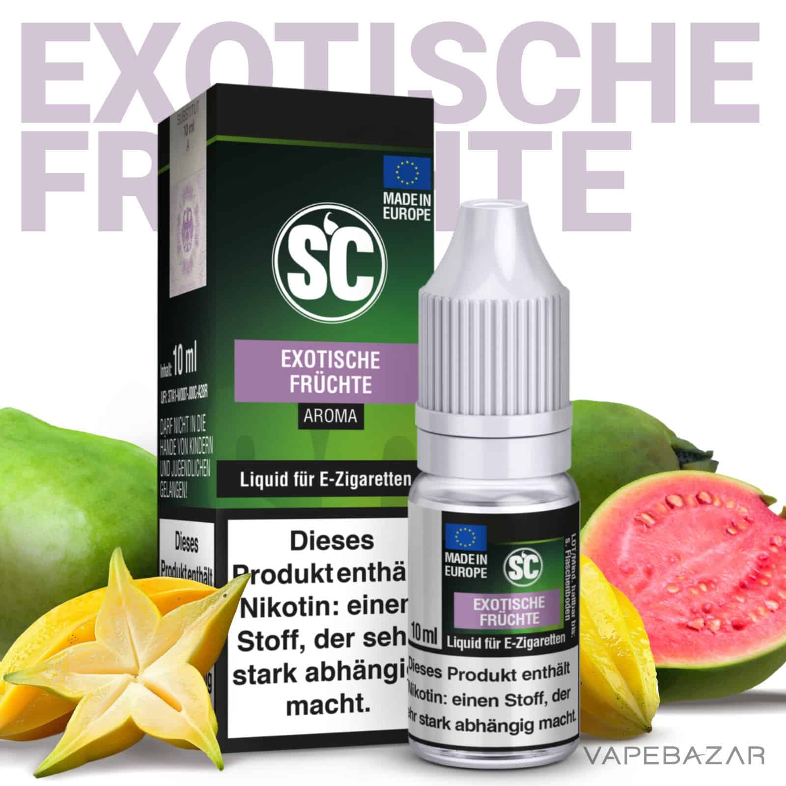 | Vapebazar Sc Liquid - Exotische Früchte