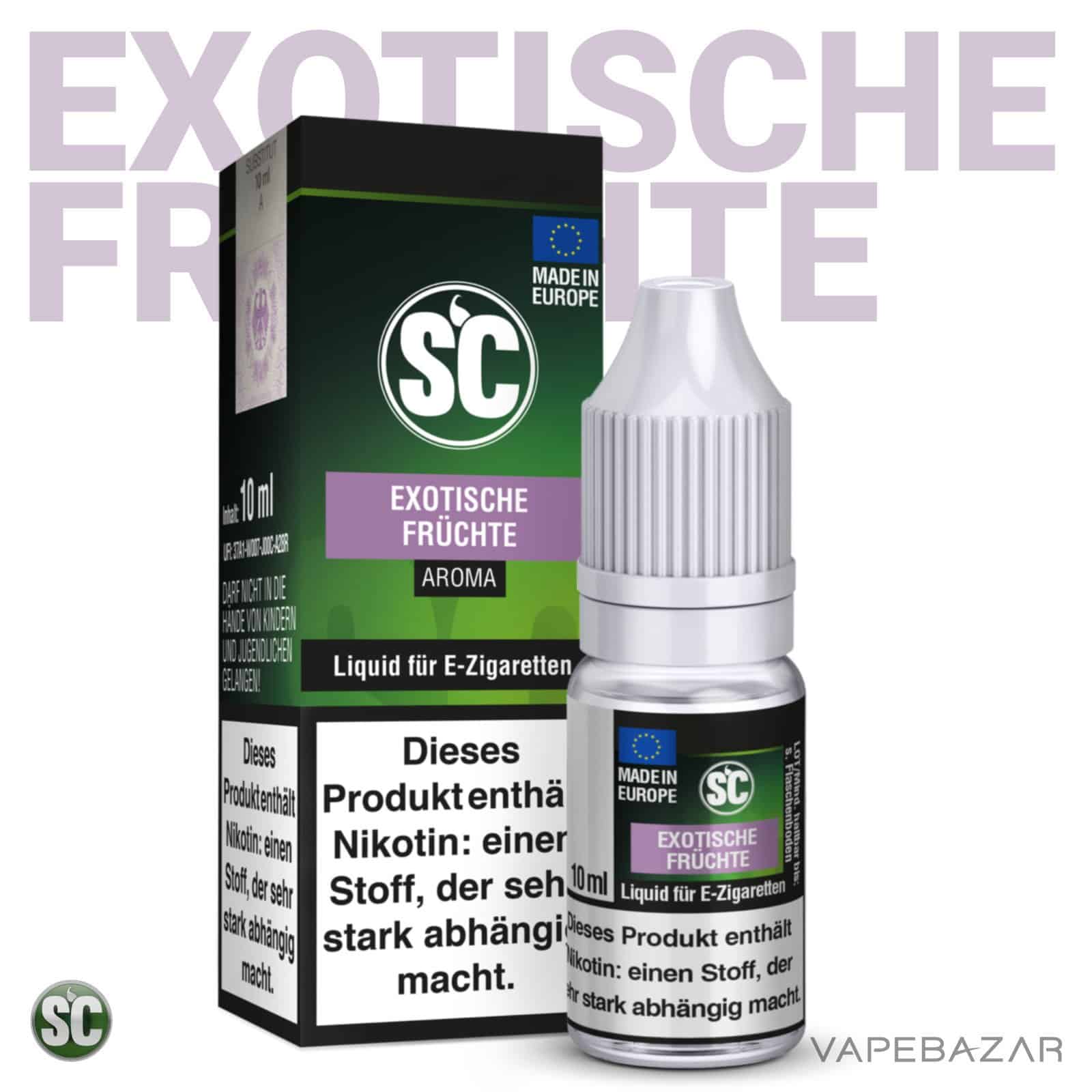 | Vapebazar Sc Liquid - Exotische Früchte