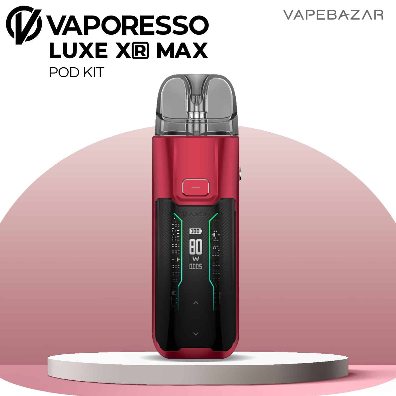 Flame Red | Vapebazar Vaporesso Luxe Xr Max Podsystem - Flame Red