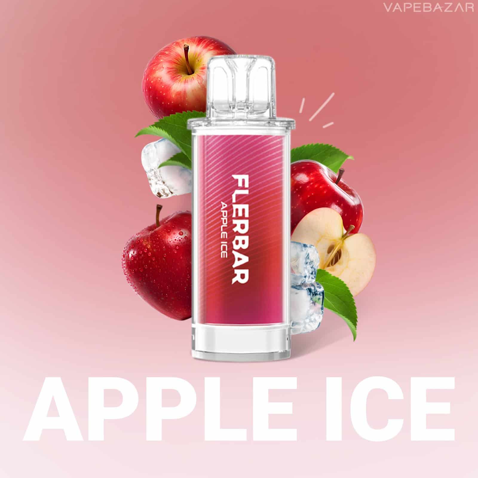Flerbar Pods Apple Ice | Vapebazar Flerbar Pods - Apple Ice – Prefilled Liquid Pod – 2Er Pack