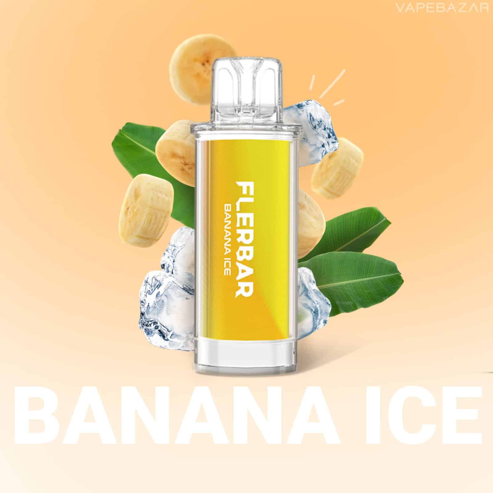 Flerbar Pods Banana Ice | Vapebazar Flerbar Pods - Banana Ice – Prefilled Liquid Pod – 2Er Pack
