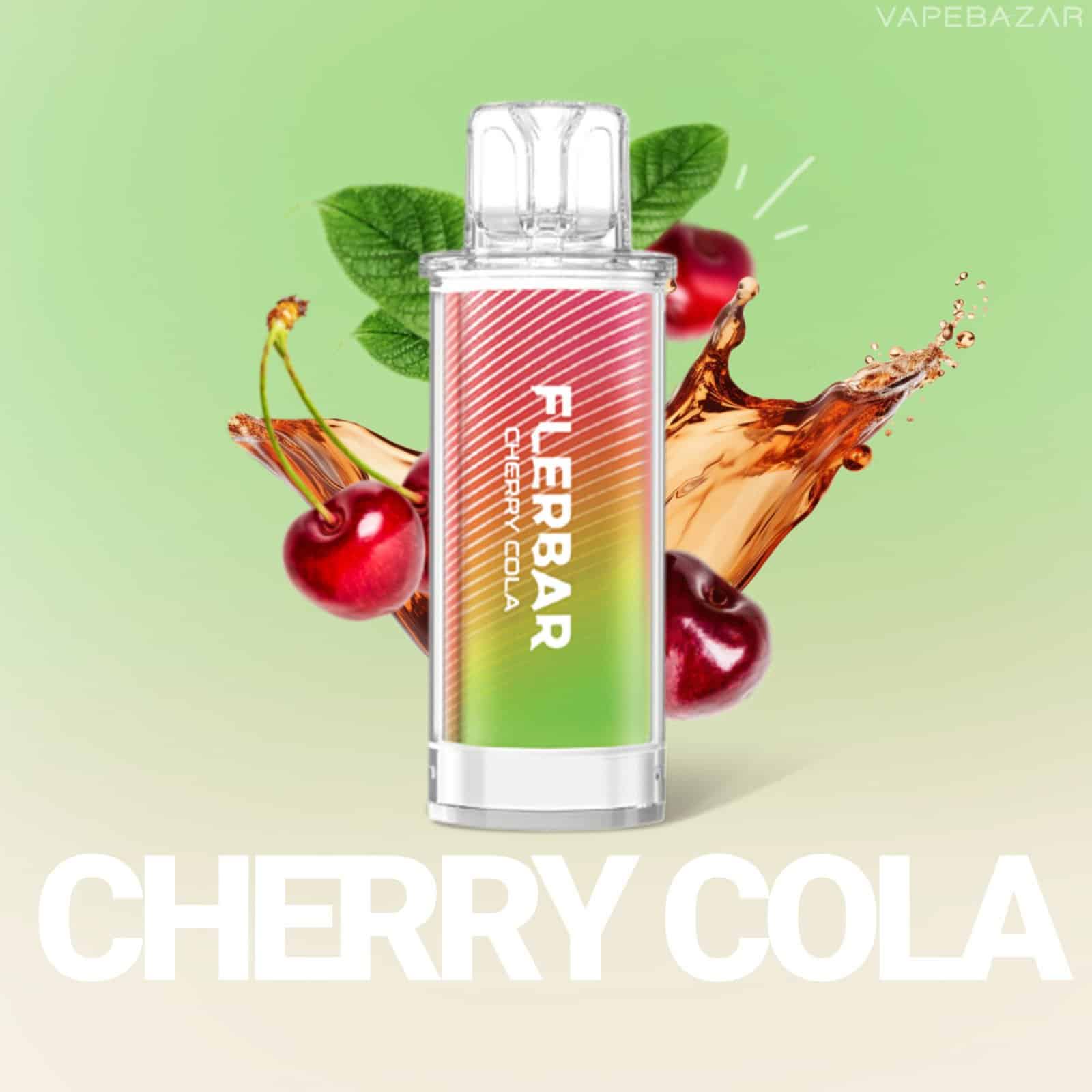 Flerbar Pods Cherry Cola | Vapebazar Flerbar Pods - Cherry Cola – Prefilled Liquid Pod – 2Er Pack
