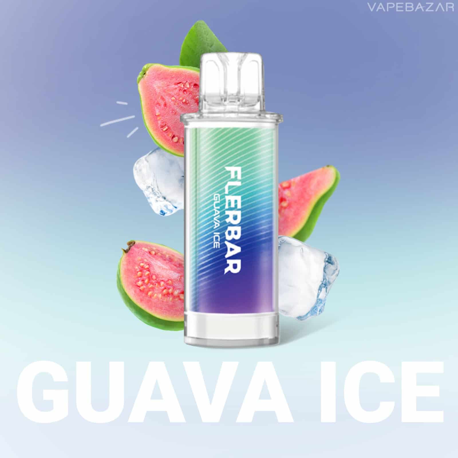 Flerbar Pods Guava Ice | Vapebazar Flerbar Pods - Guava Ice – Prefilled Liquid Pod – 2Er Pack