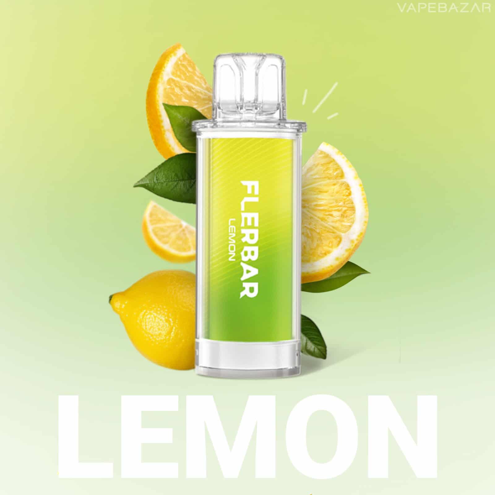Flerbar Pods Lemon | Vapebazar Flerbar Pods - Lemon – Prefilled Liquid Pod – 2Er Pack