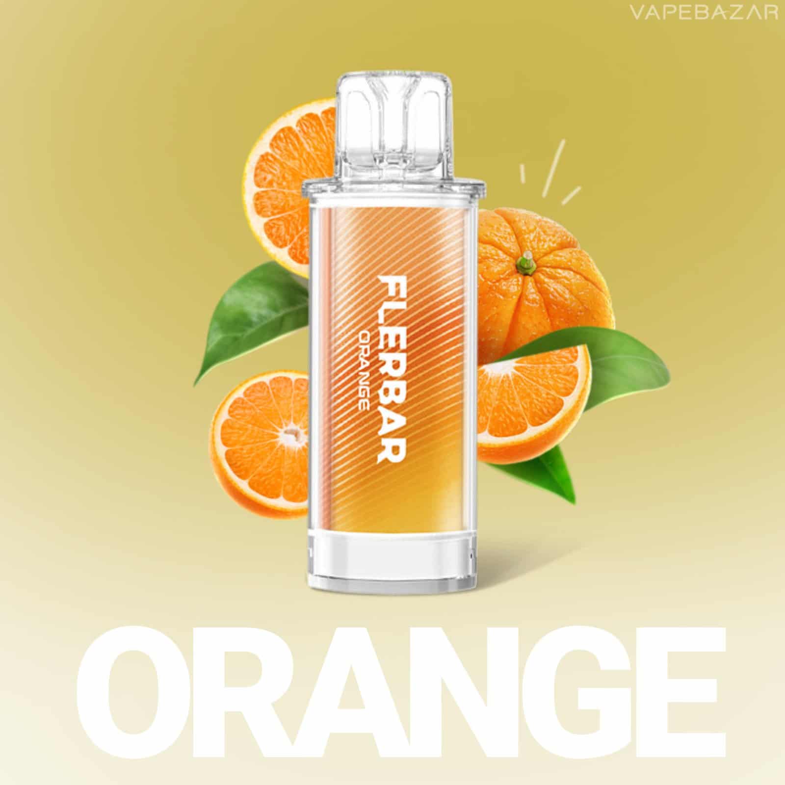 Flerbar Pods Orange | Vapebazar Flerbar Pods - Orange – Prefilled Liquid Pod – 2Er Pack