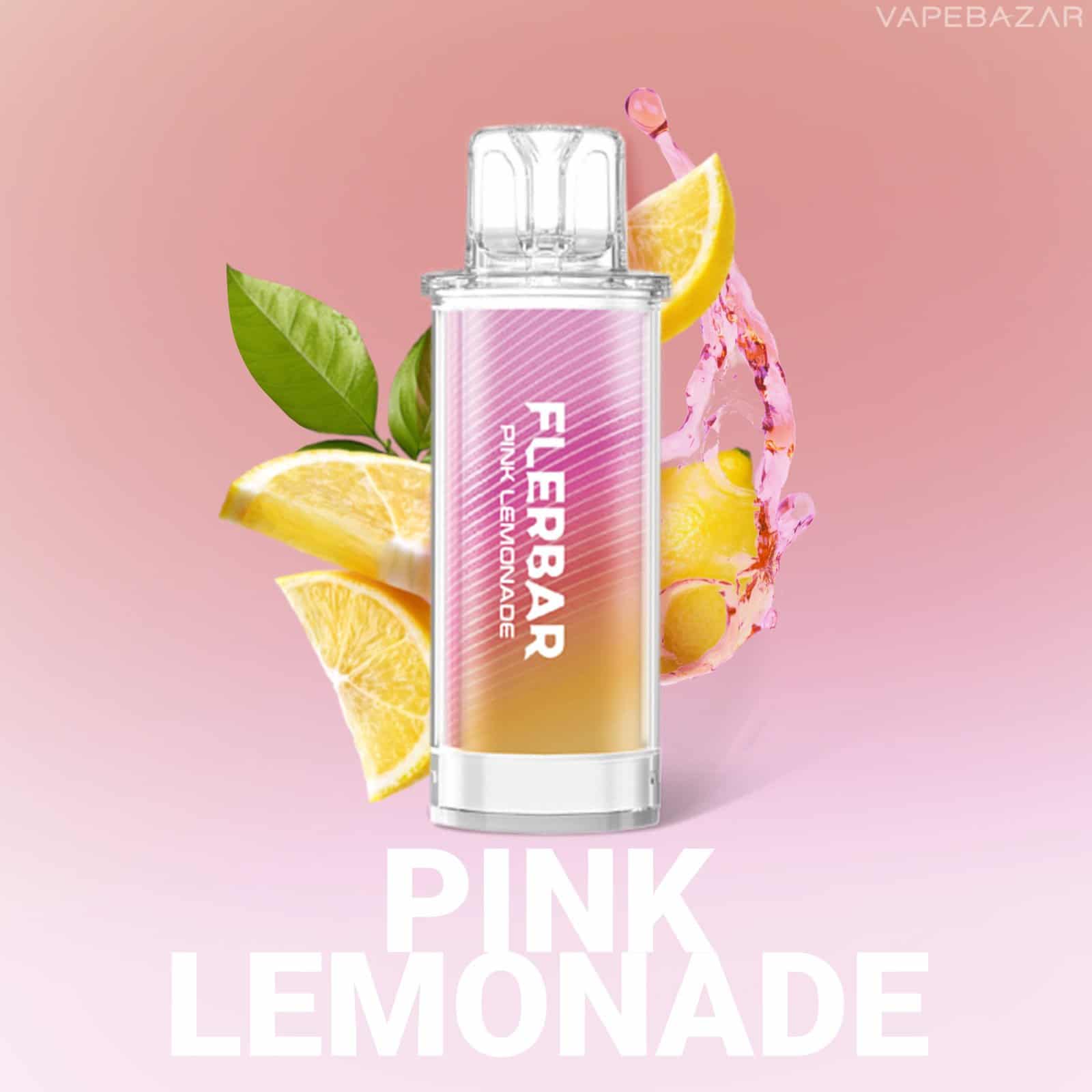 Flerbar Pods Pink Lemonade | Vapebazar Flerbar Pods - Pink Lemonade – Prefilled Liquid Pod – 2Er Pack