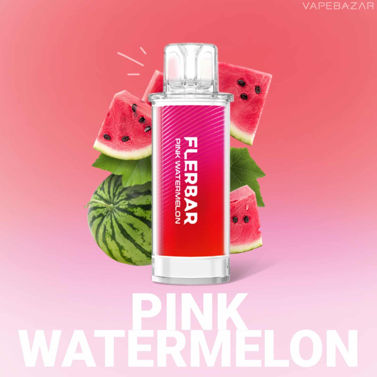 Flerbar Pods Pink Watermelon | Vapebazar Flerbar Pods - Pink Watermelon – Prefilled Liquid Pod – 2Er Pack