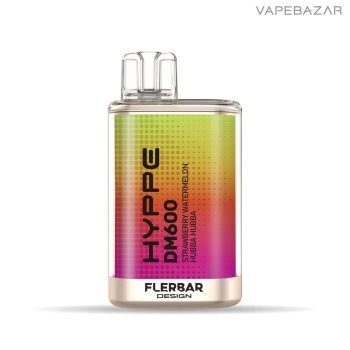 FLERBAR HYPPE DM600 - Strawberry Watermelon Hubba Hubba Vapebazar