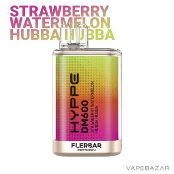 FLERBAR HYPPE DM600 - Strawberry Watermelon Hubba Hubba