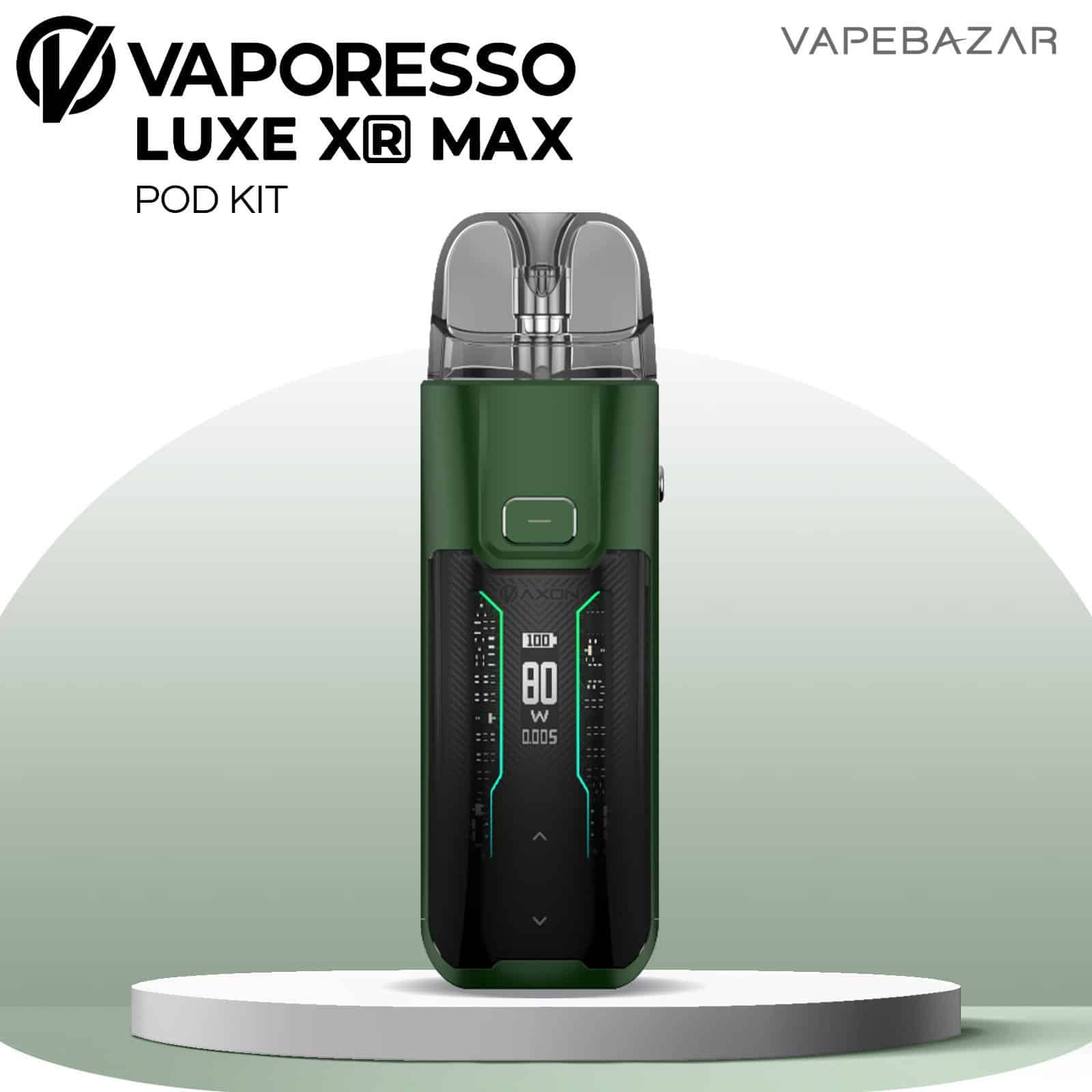 Forest Green | Vapebazar Vaporesso Luxe Xr Max Podsystem - Forest Green