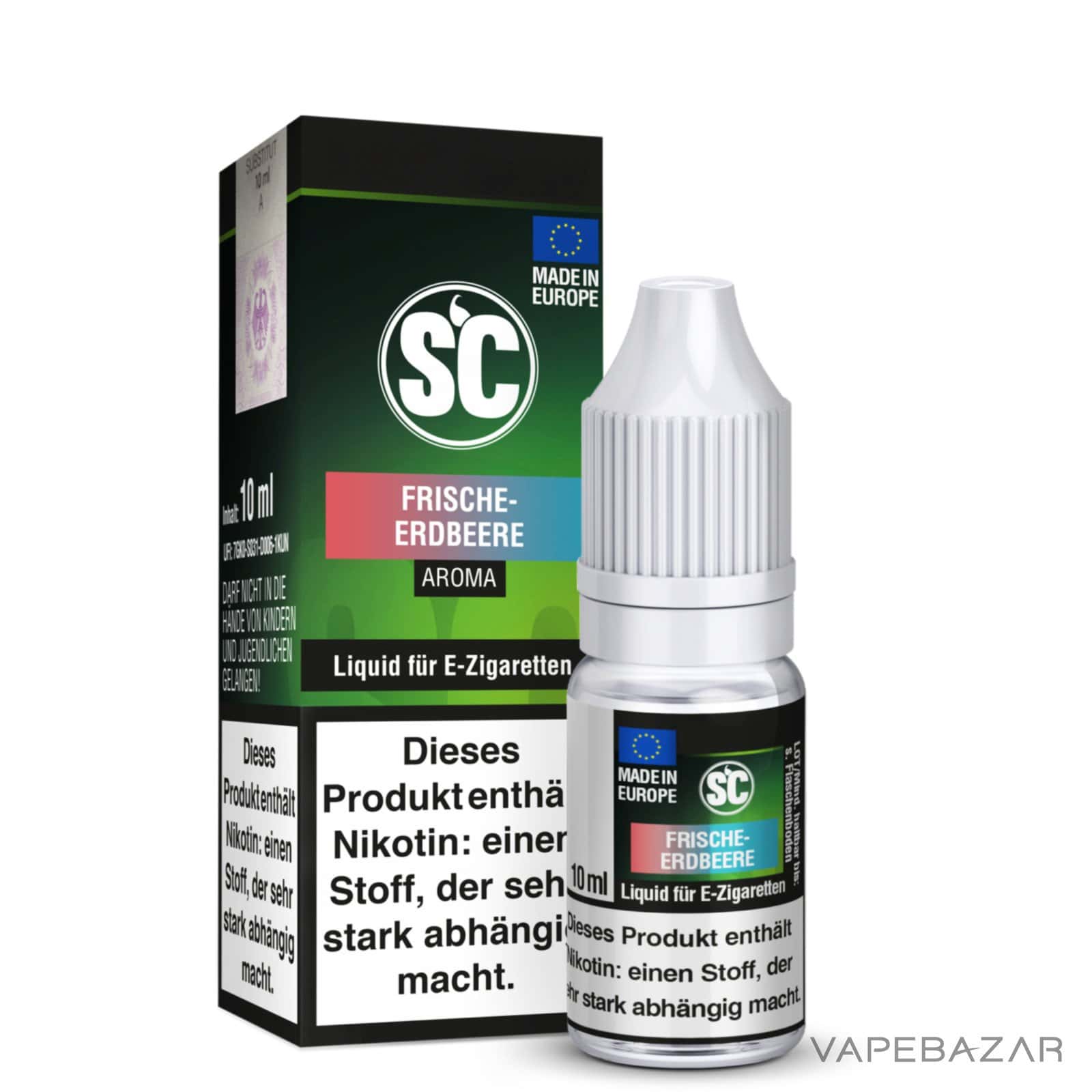 FrischeErdbeere3 | Vapebazar Sc Liquid - Frische Erdbeere