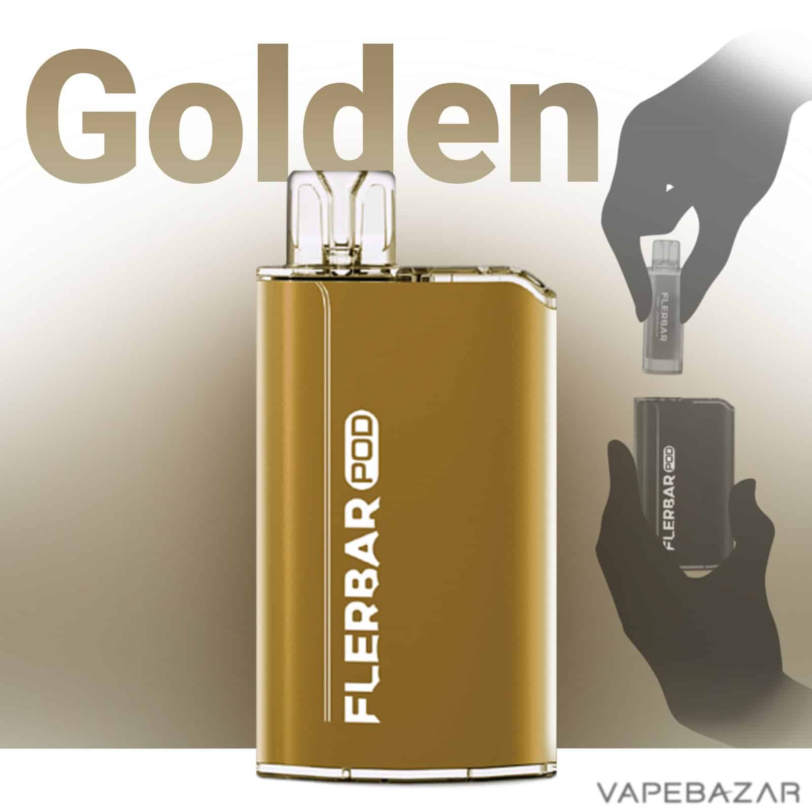 Gold | Vapebazar Flerbar Podsystem Kit - Gold
