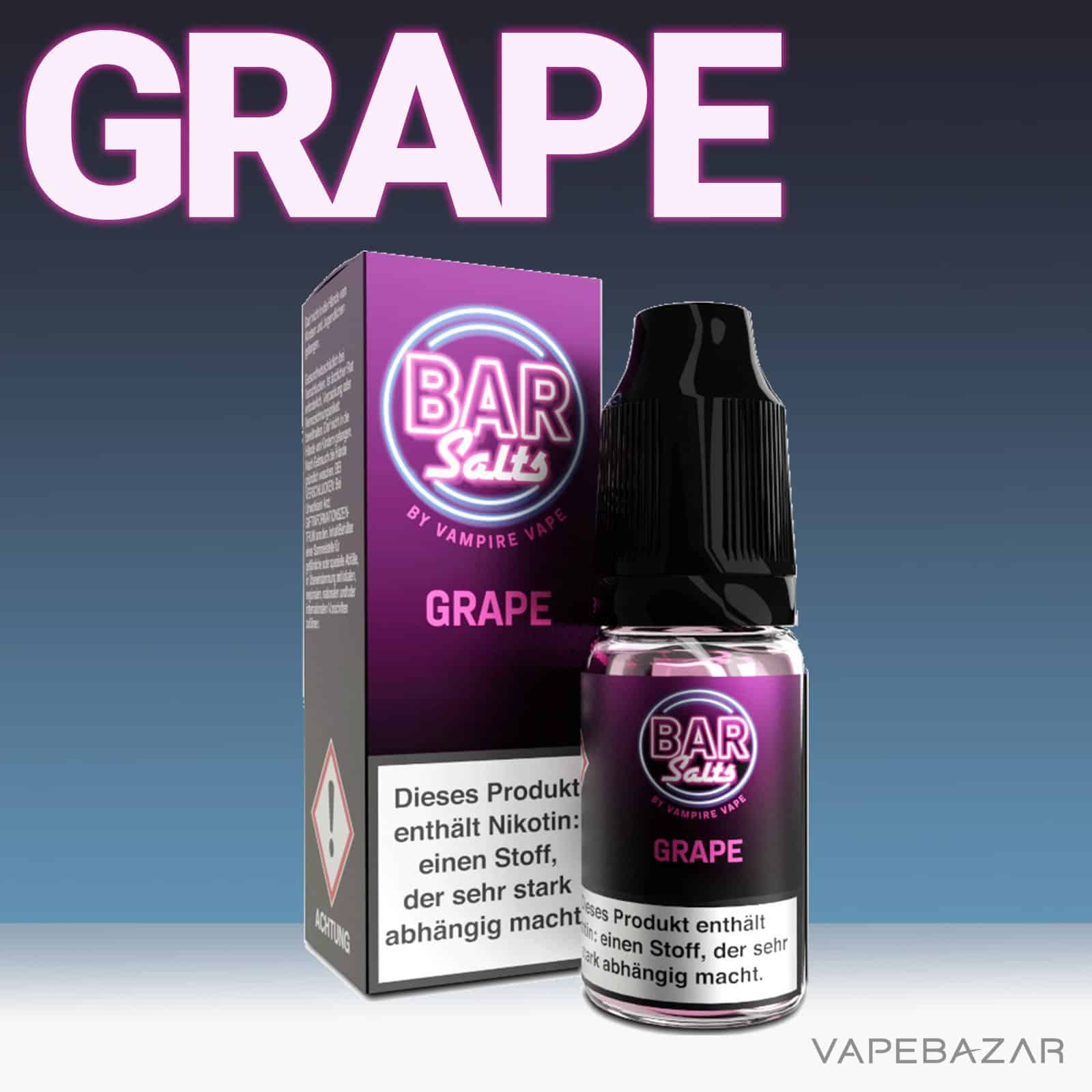 Grape2 | Vapebazar Vampie Vape Bar Salt - Grape - Nikotinsaltz