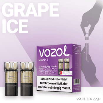 Vozol Switch Pro Pods - GrapeIce