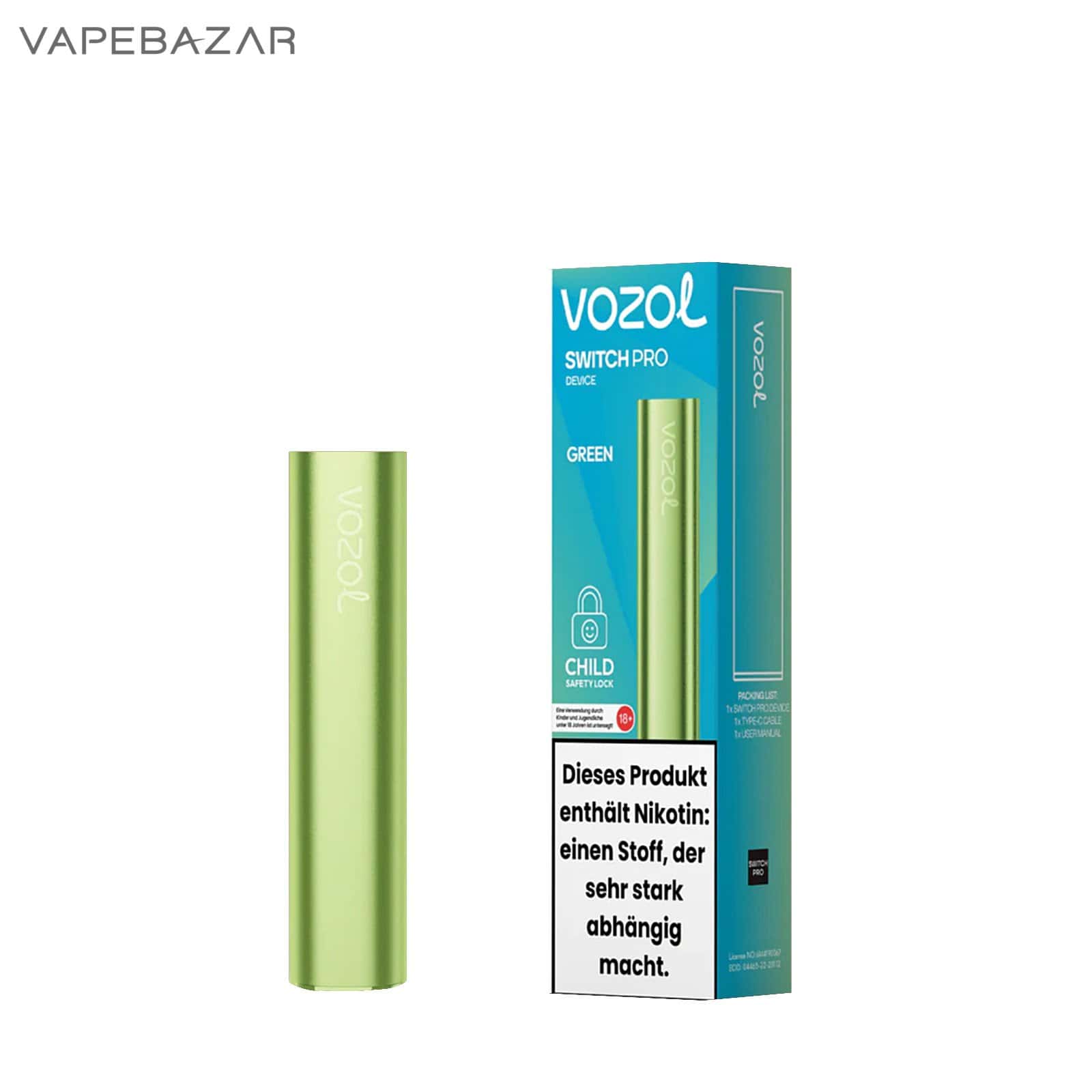 Green3 1 | Vapebazar Vozol Switch Pro - Green