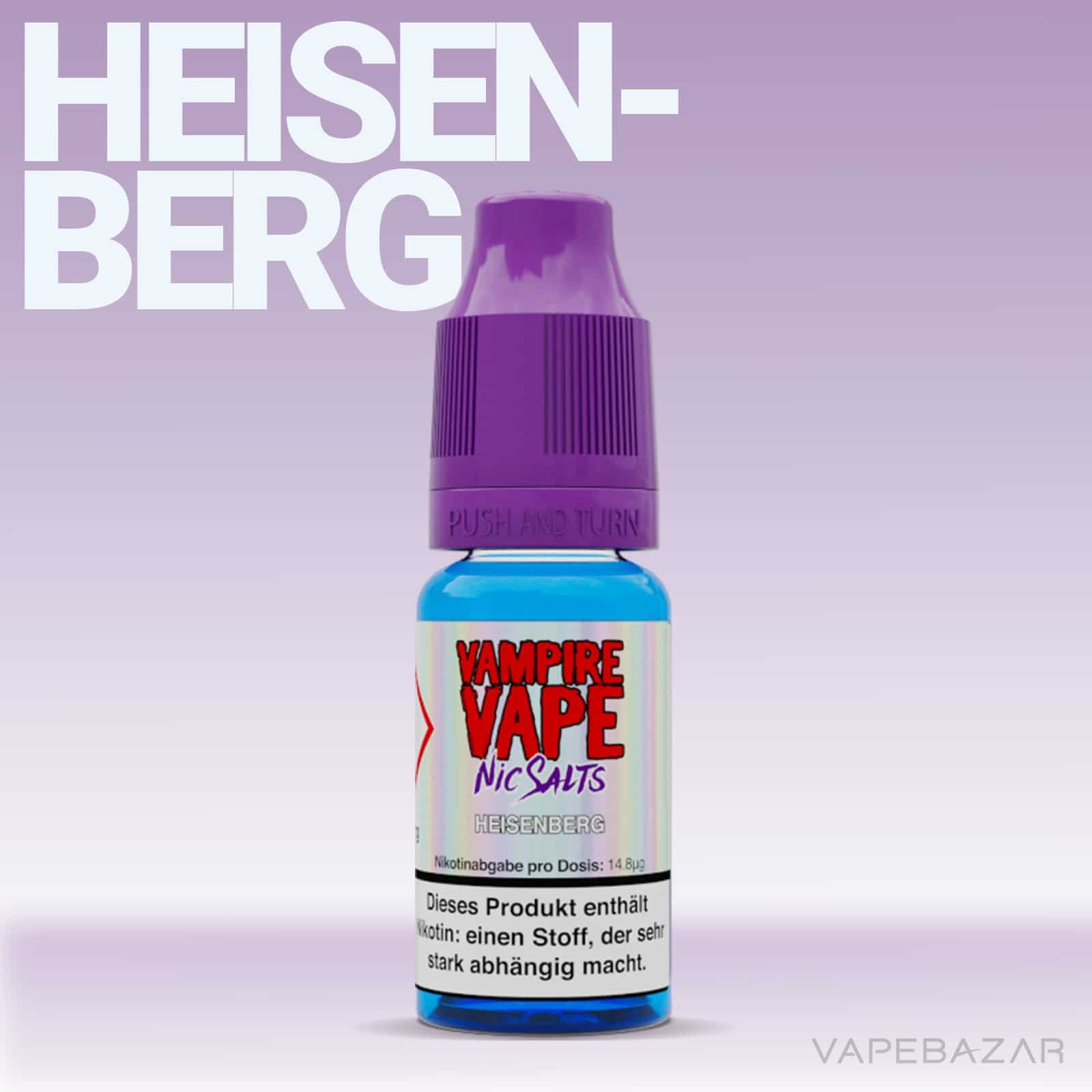 Heisenberg2 | Vapebazar Vampie Vape Nic Salt - Heisenberg - Liquid
