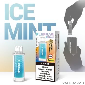 Flerbar Pods - Ice Mint – Prefilled Liquid Pod – 2er Pack