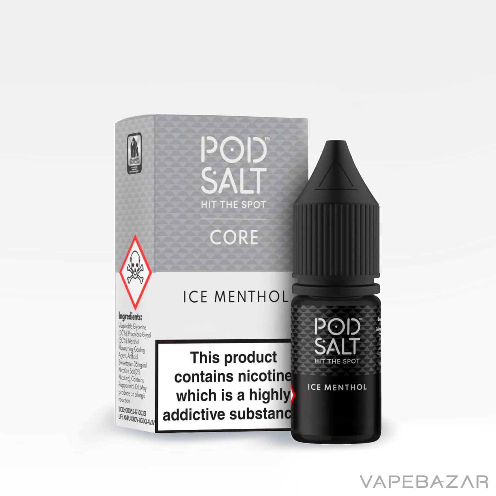 IceMenthol3 1 | Vapebazar Podsalt Core - Blue Ice