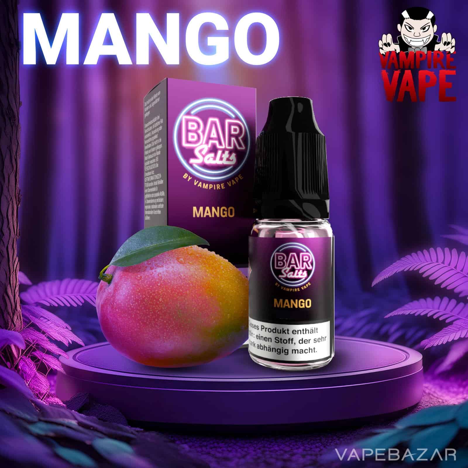 Mango | Vapebazar Vampie Vape Bar Salts - Mango - Nikotinsaltz
