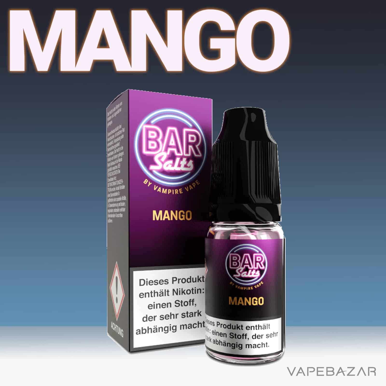 Mango2 | Vapebazar Vampie Vape Bar Salt - Mango - Nikotinsaltz