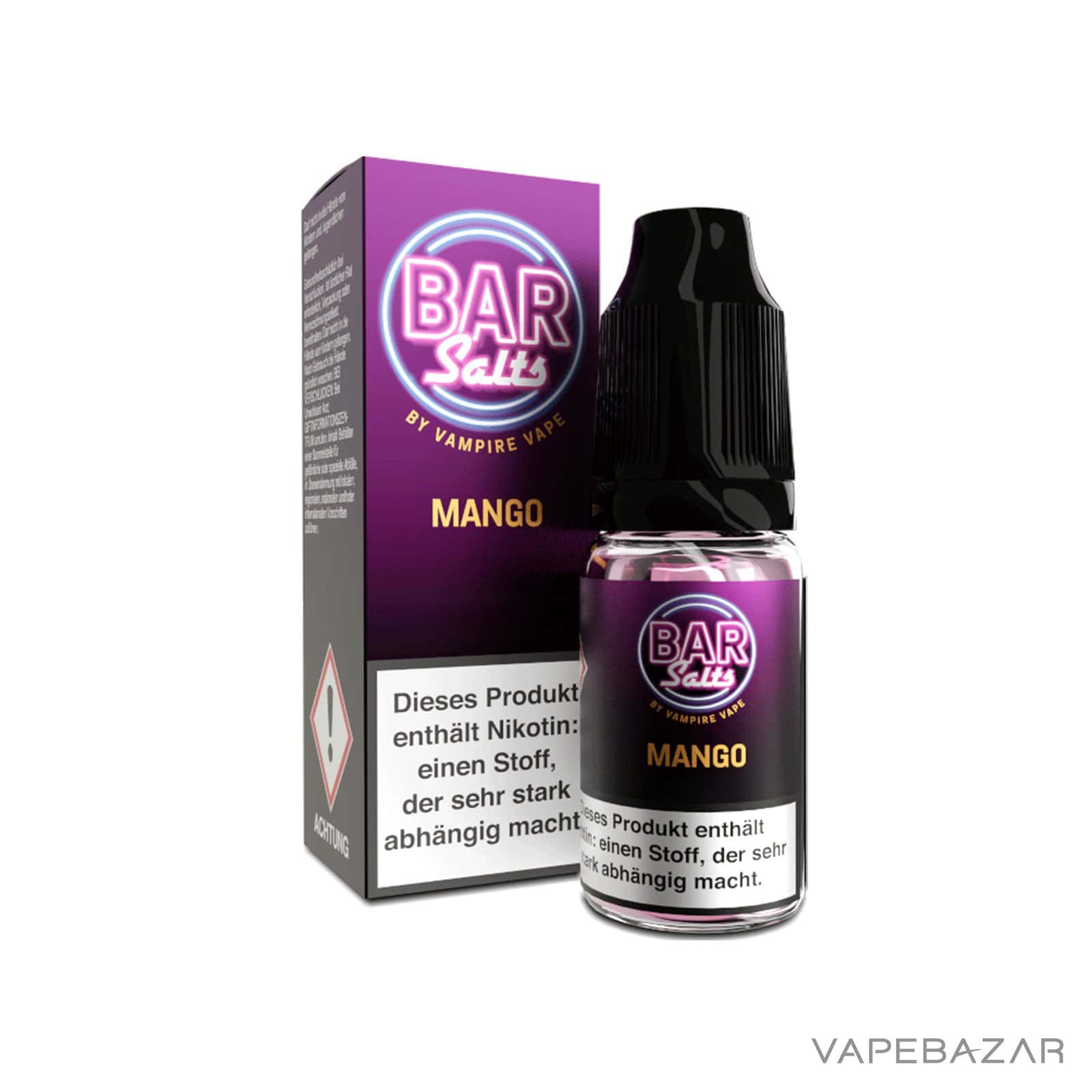 Mango3 | Vapebazar Vampie Vape Bar Salt - Mango - Nikotinsaltz