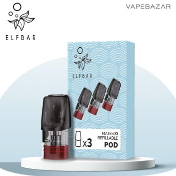 Elf Bar Mate 500 - Refillable Pods 3er Pack