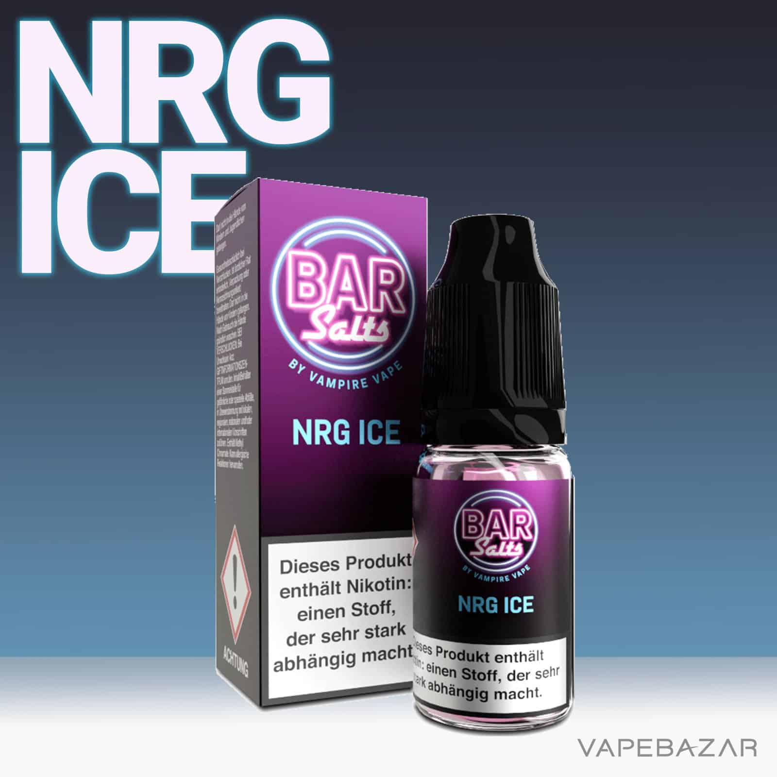NRGIce2 | Vapebazar Vampie Vape Bar Salt - Nrgice - Nikotinsaltz