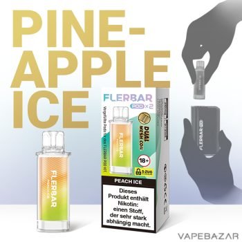 Flerbar Pods - Pineapple Ice – Prefilled Liquid Pod – 2er Pack