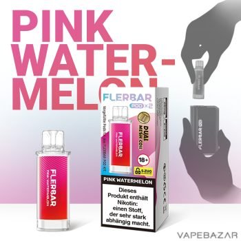 Flerbar Pods - Pink Watermelon – Prefilled Liquid Pod – 2er Pack