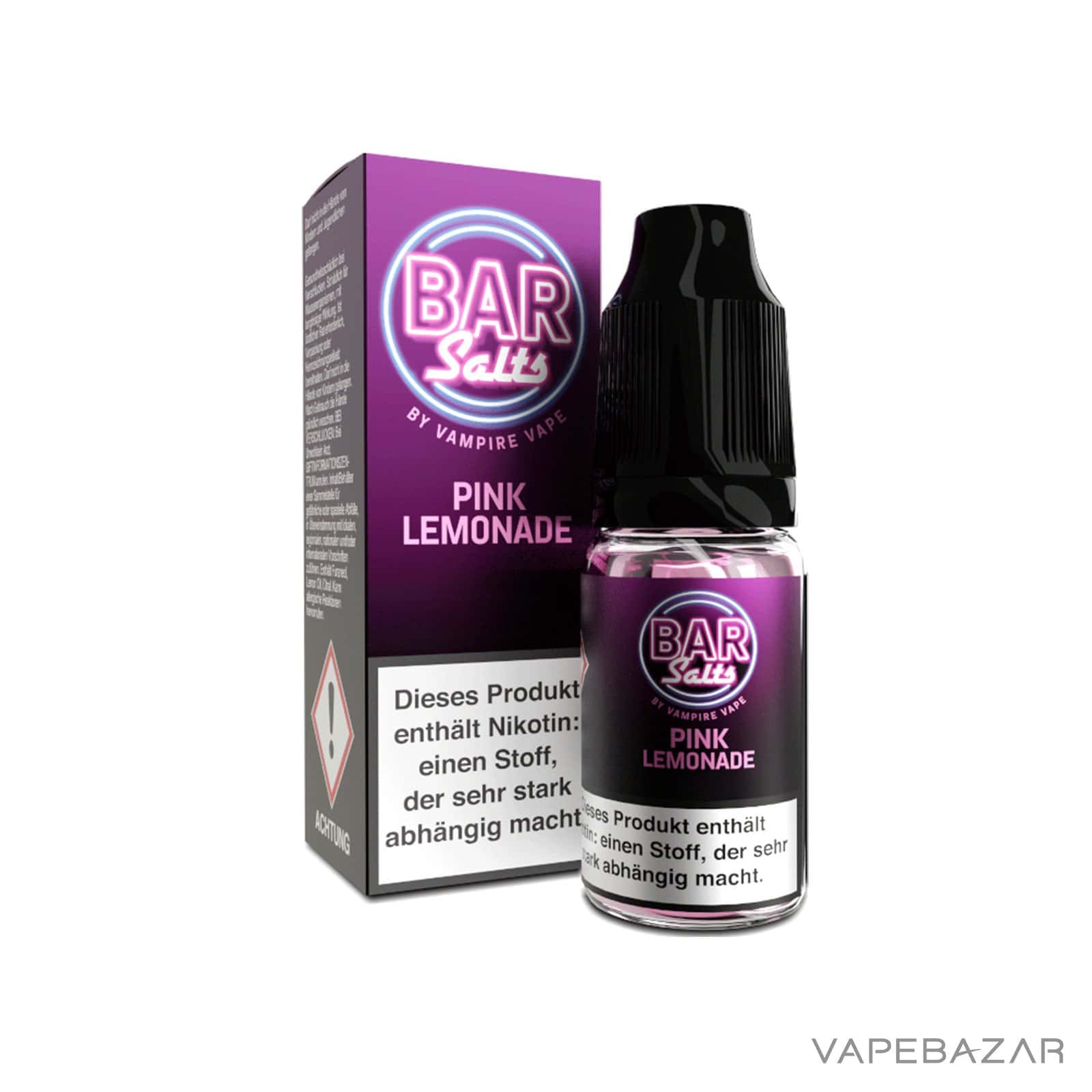 PinkLemonade3 | Vapebazar Vampie Vape Bar Salt - Pink Lemonade - Nikotinsaltz