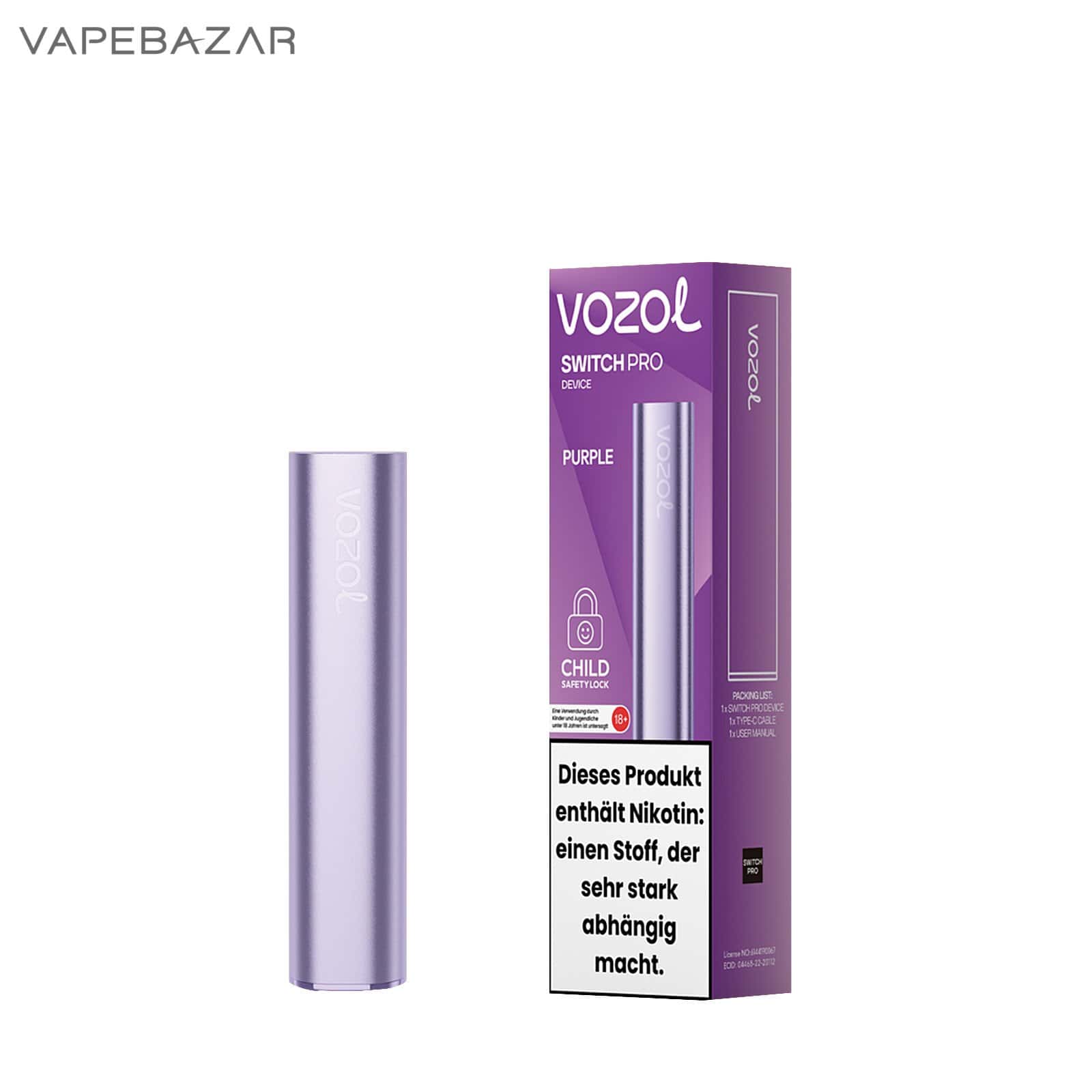 Purple3 | Vapebazar Vozol Switch Pro - Purple