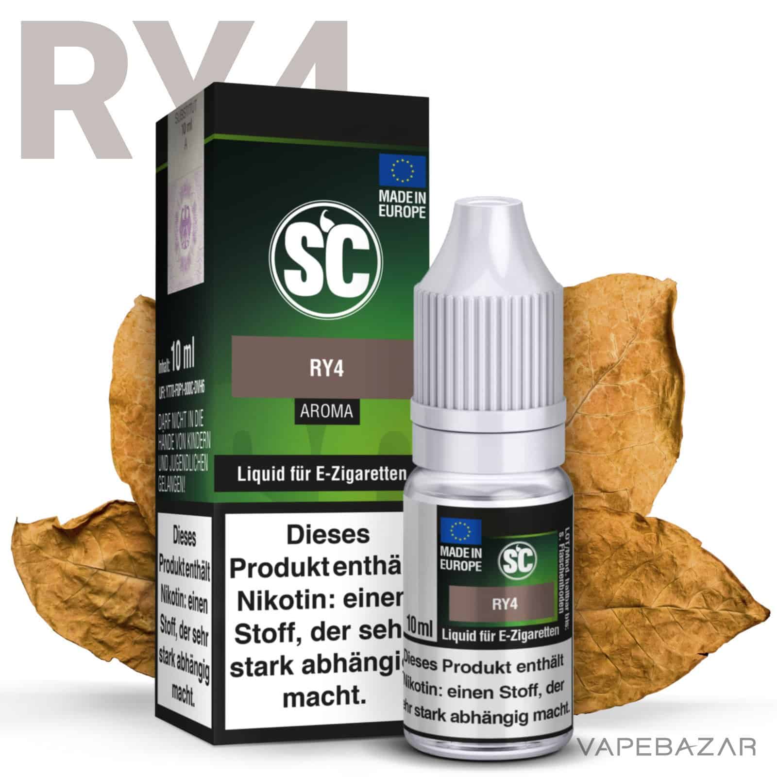 RY41 | Vapebazar Sc Liquid - Ry4 - Liquids Alle Sorten Verfügbar - Vapebazar