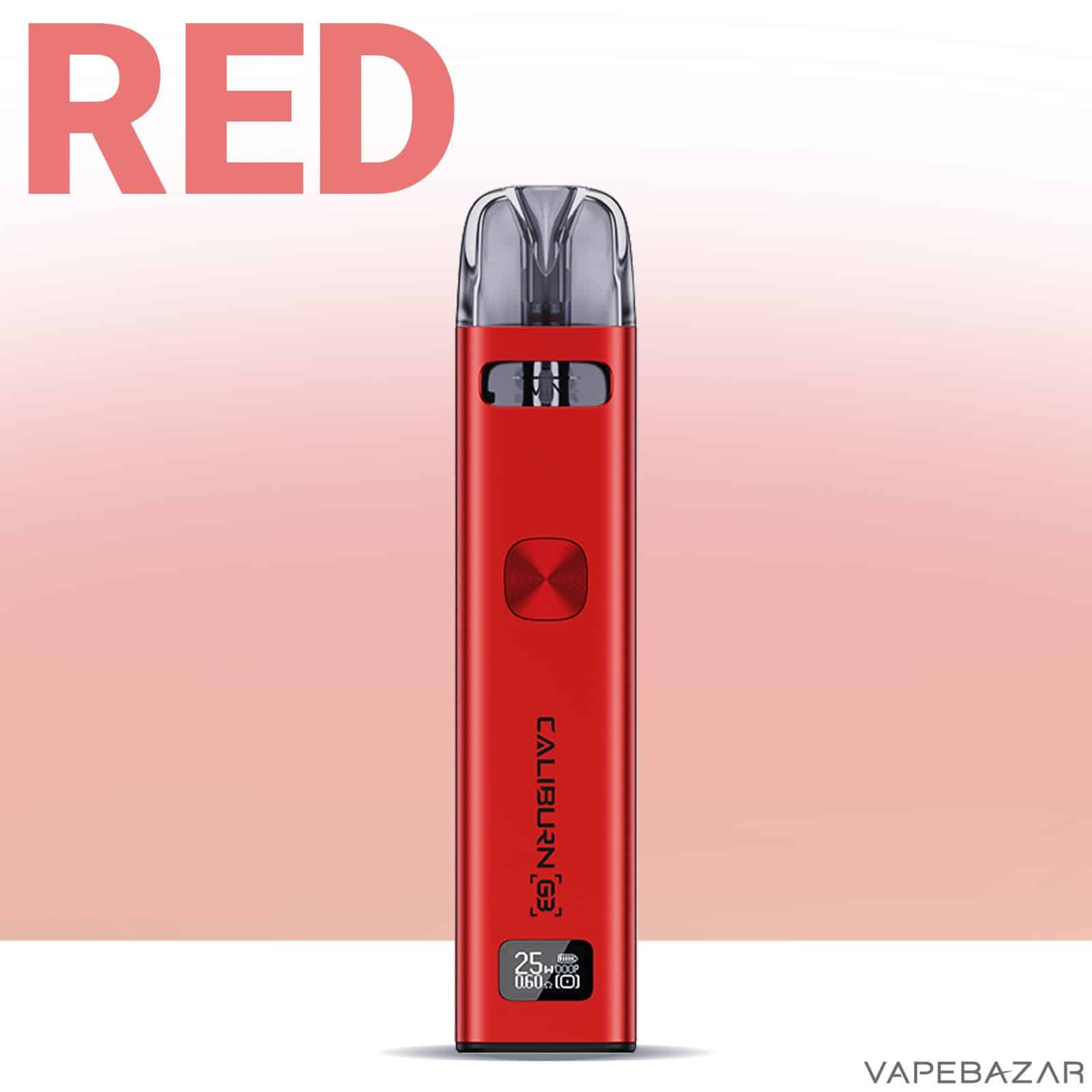 Red2 1 | Vapebazar Uwell Caliburn G3 Podsystem - Red