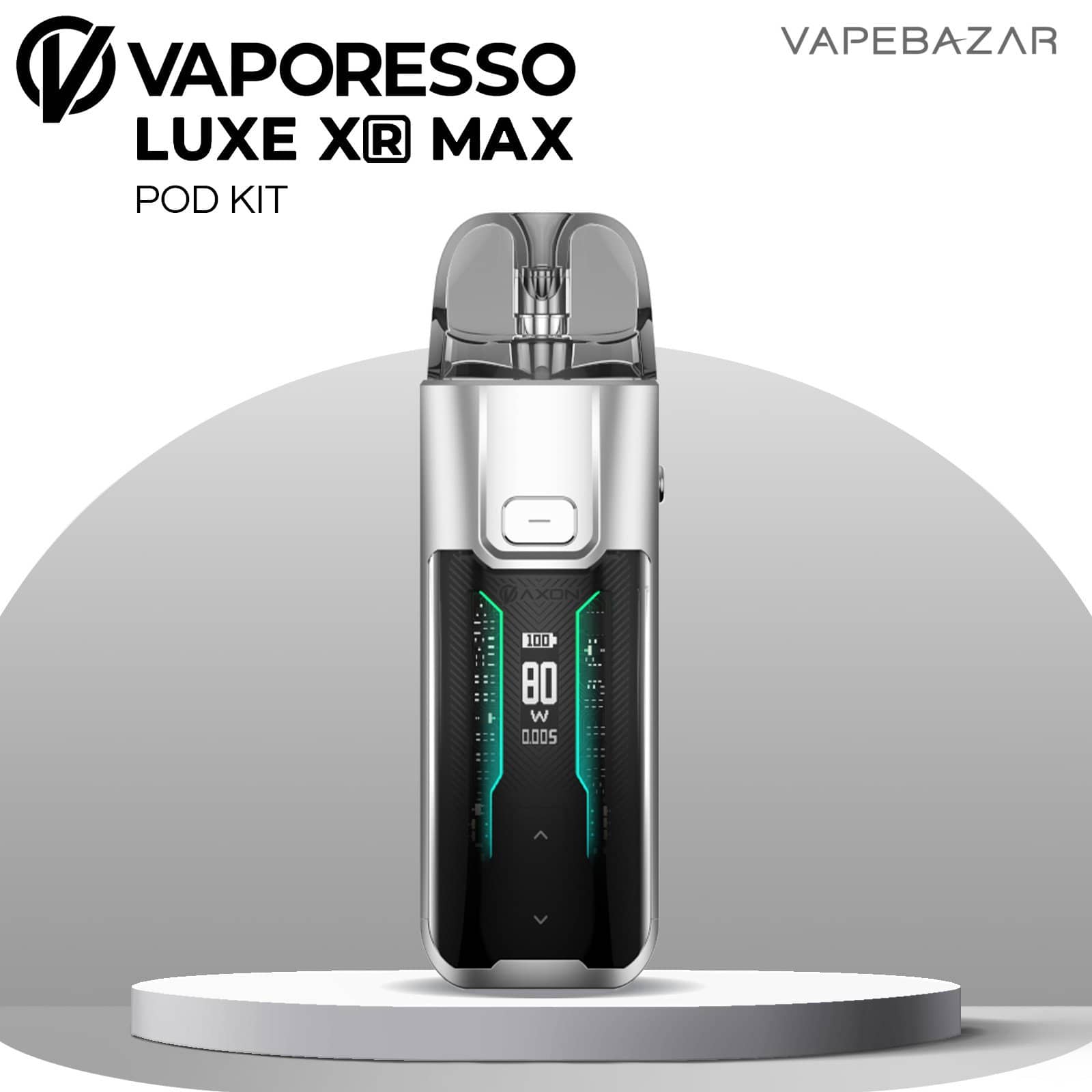 Silver | Vapebazar Vaporesso Luxe Xr Max Podsystem - Silver