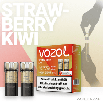 Vozol Switch Pro Pods - Strawberry Kiwi