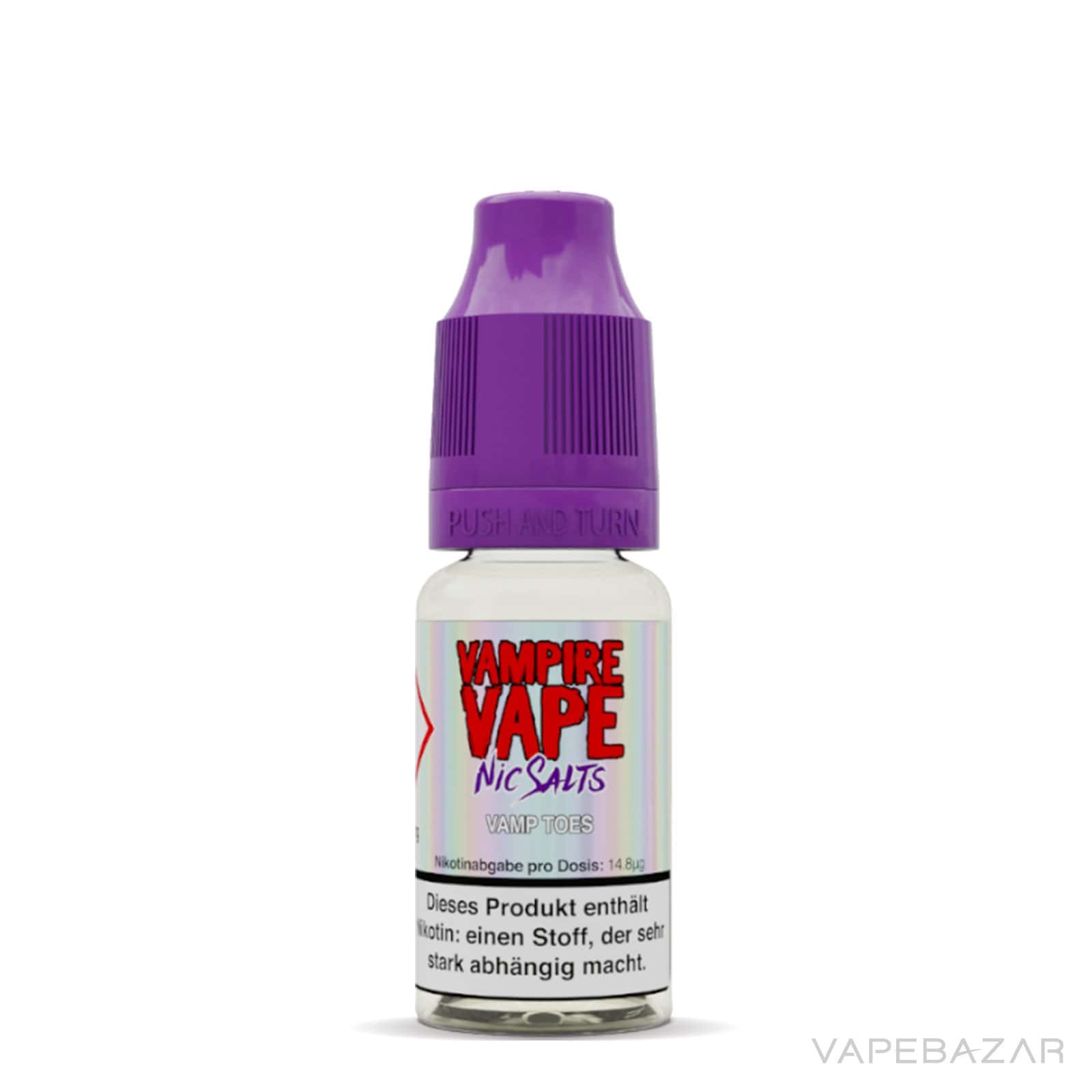 VampToes3 | Vapebazar Vampie Vape Nic Salt - Vamp Toes - Liquid