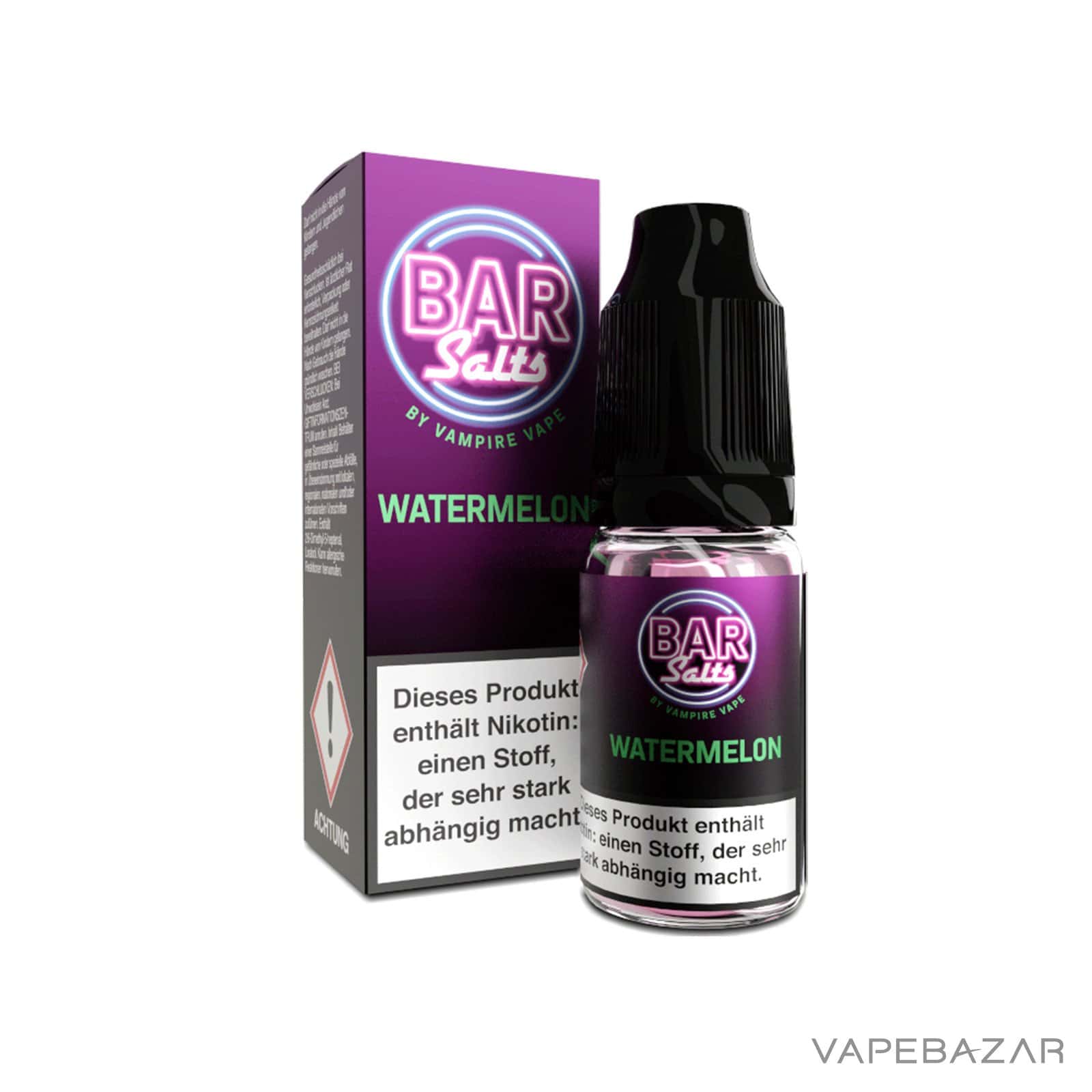 Watermelon3 | Vapebazar Vampie Vape Bar Salt - Watermelon - Nikotinsaltz