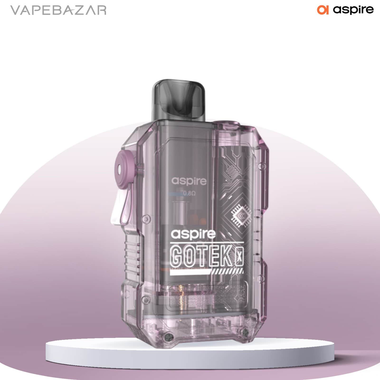aspire gotek x translucent lavender | Vapebazar Aspire Gotek X Translucent Lavender