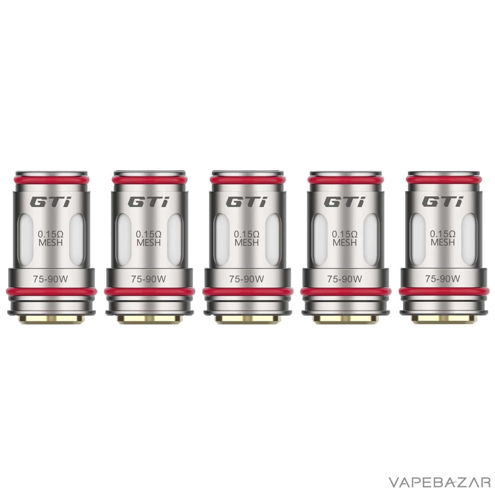 0.15 3 | Vapebazar Vapebazar Vaporesso Gti Mesh Coil - 0,15 Ohm 5Er Pack