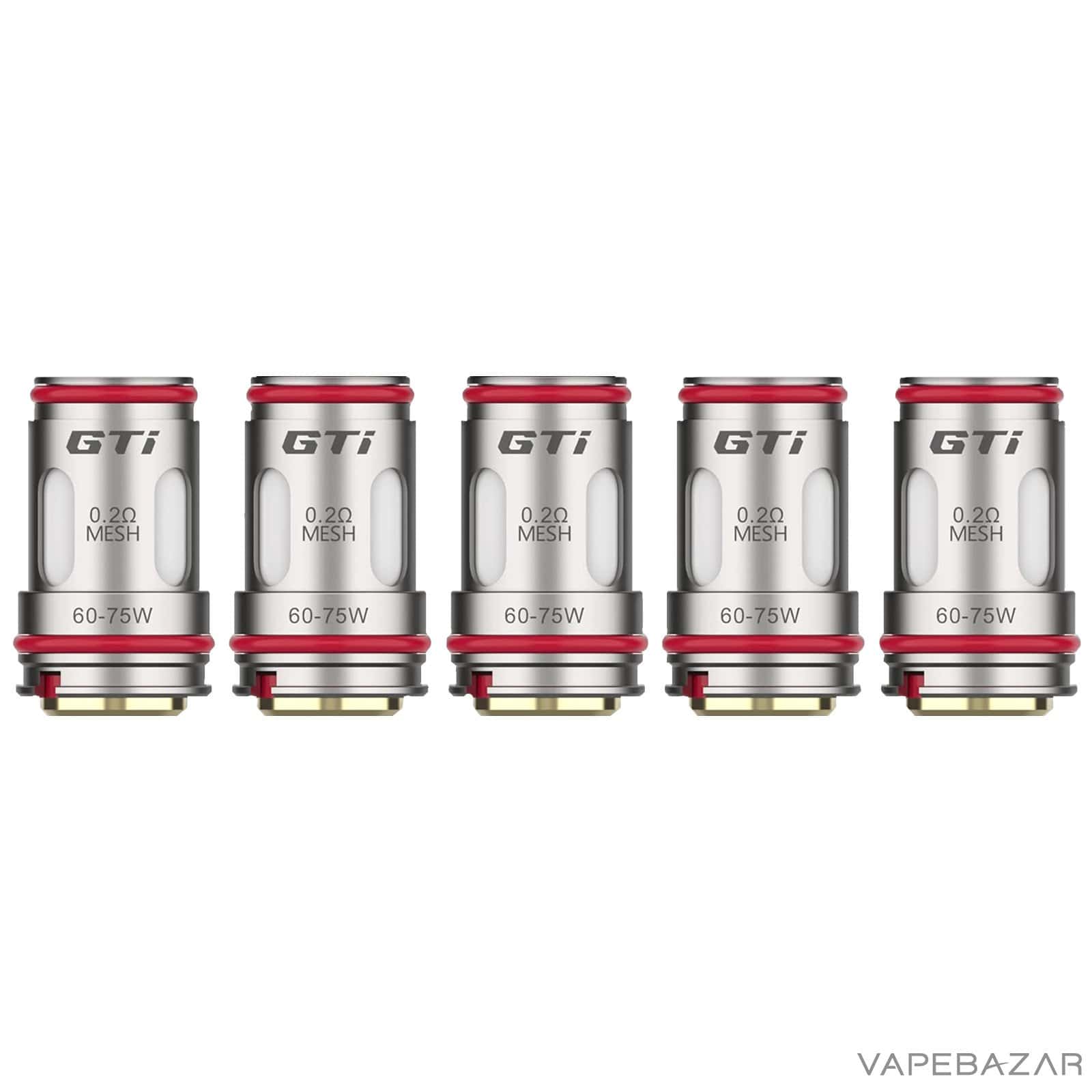 0.2 3 | Vapebazar Vapebazar Vaporesso Gti Mesh Coil - 0,2 Ohm 5Er Pack