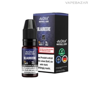 Avoria Nikotinsalz Liquid - Blaubeere