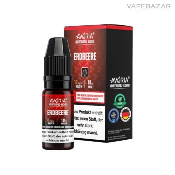 Avoria Nikotinsalz Liquid - Erdbeere