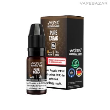 Avoria Nikotinsalz Liquid - Pure Tabak