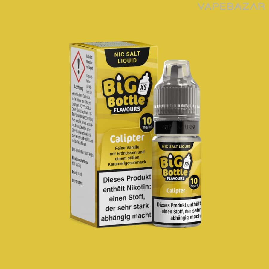 Big Bottle Liquid Nikotinsalz Calipter | Vapebazar Big Bottle Nikotinsalz Liquid - Calipter