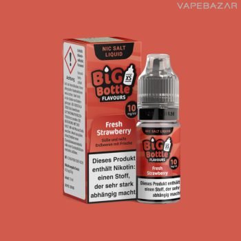 Big Bottle Nikotinsalz Liquid - Fresh Strawberry