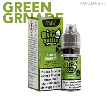Big Bottle Nikotinsalz Liquid - Green Grenade