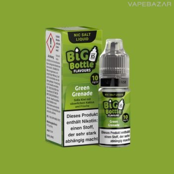 Big Bottle Nikotinsalz Liquid - Green Grenade