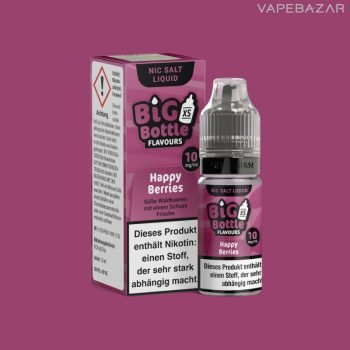 Big Bottle Nikotinsalz Liquid - Happy Berries