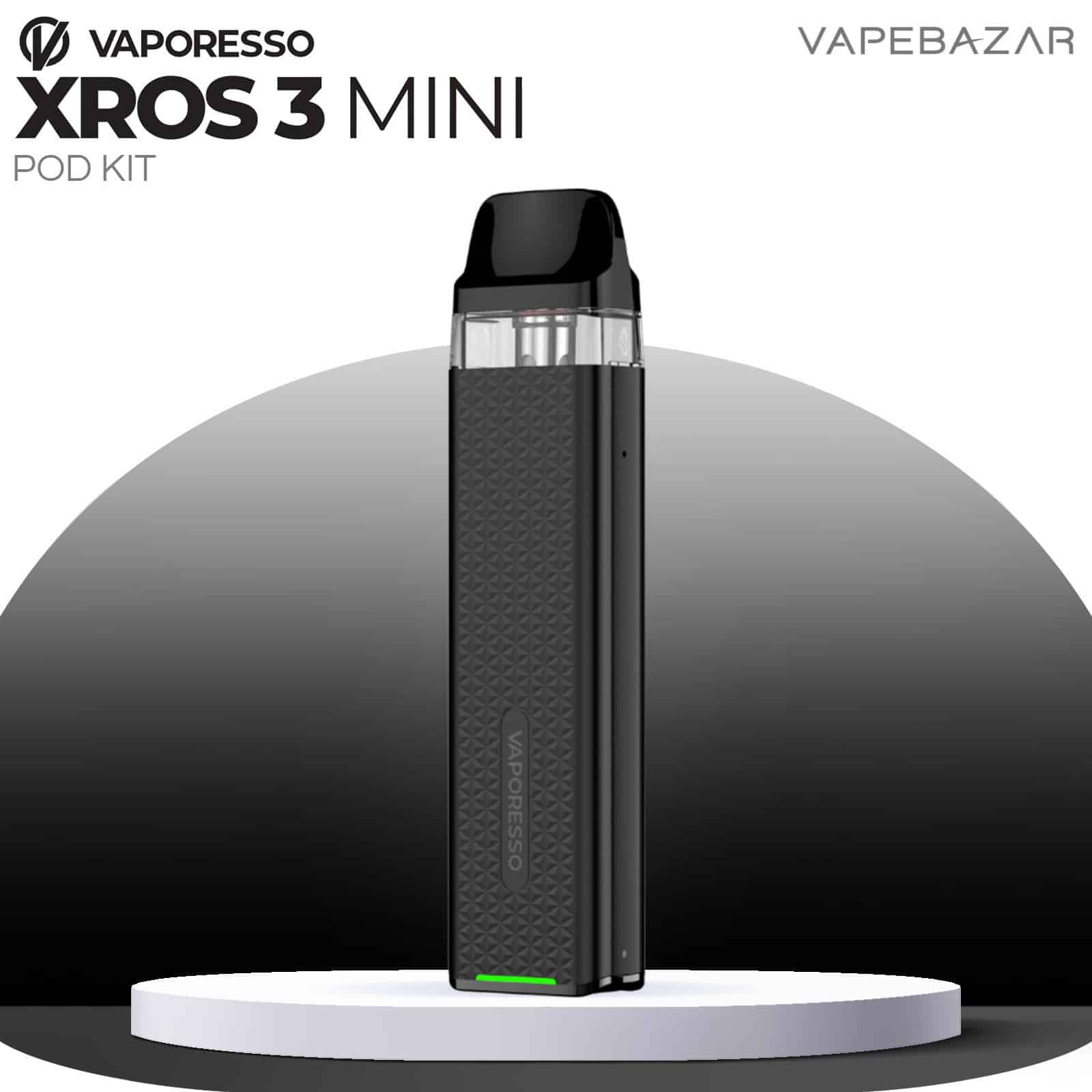 Black 2 | Vapebazar Vaporesso Xros 3 Mini Kit - Black