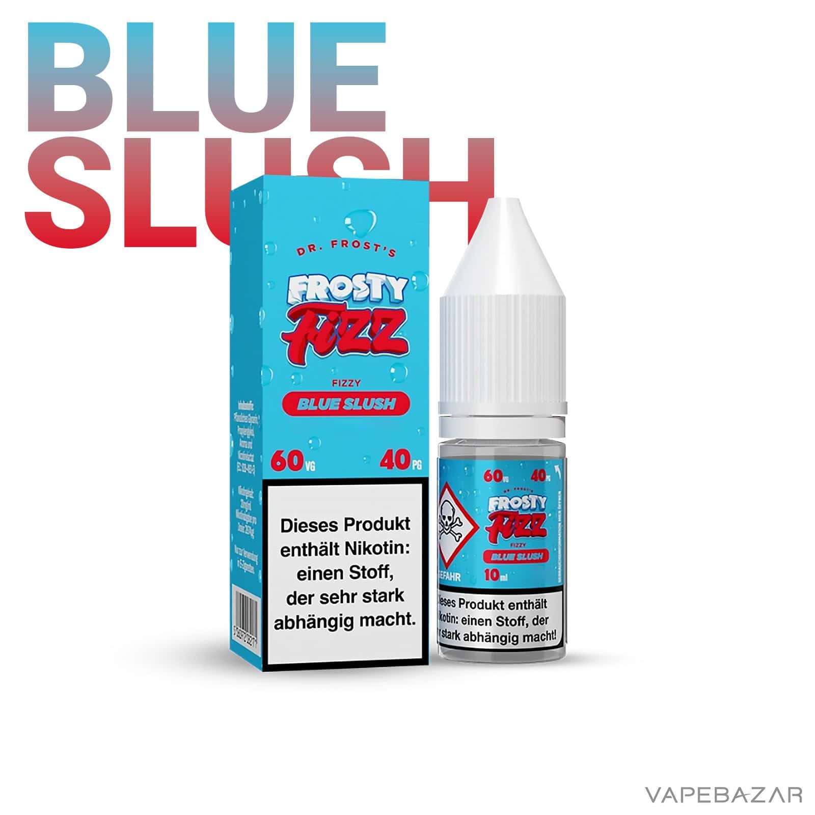 BlueSlush2 | Vapebazar Dr. Frost - Frosty Fizz - Nikotinsalz Liquid - Blue Slush